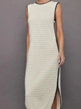 EUC Varley Dwight Dress Size Small in Birch